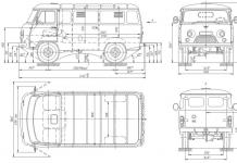 Остекленный фургон уаз Уаз 3741 комплектации